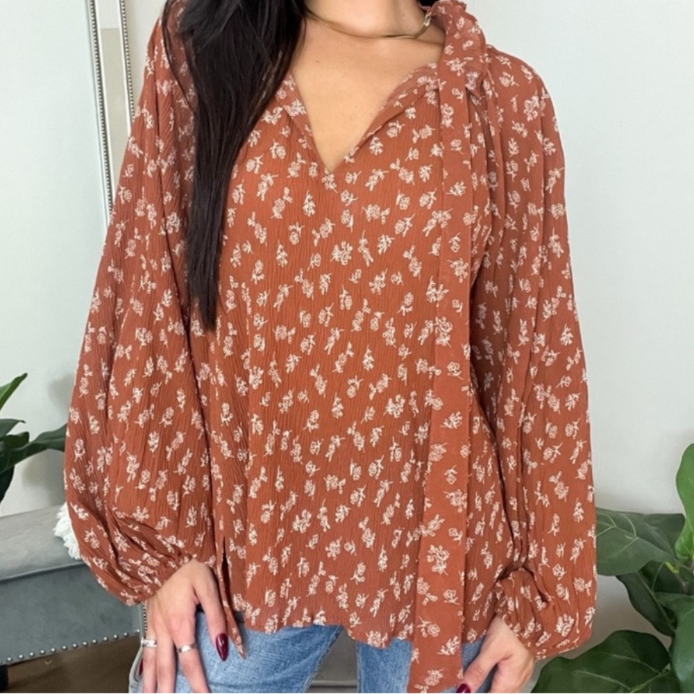 Boho flower  top